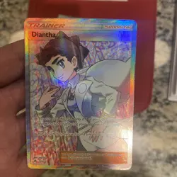 Diantha (Full Art) 130/131 Sm-Forbidden Light Holo Pokemon TCG Trainer - Image 2