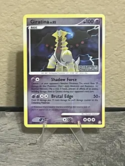 Giratina Reverse Holo 4/146 Burger King 2008 Pokemon TCG Platinum Stamped MP/HP - Image 1