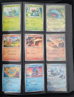 Pokemon 151 - Complete Set 165/165 - All 12 EX & HOLO Cards- NM/M! With Binder - Image 1