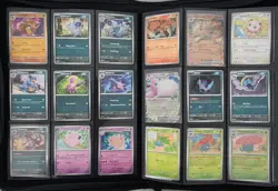 Pokemon 151 - Complete Set 165/165 - All 12 EX & HOLO Cards- NM/M! With Binder - Image 3