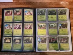 POKEMON Surging Sparks Complete Base Set w/ Reverse Holo & Binder. - Image 2