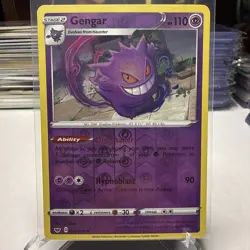 POKEMON GENGAR 085/202 HOLO RARE SWORD & SHIELD MINT!!! - Image 1