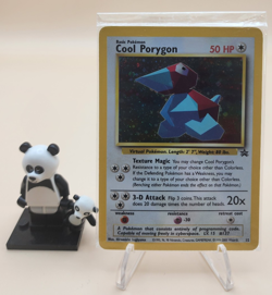Pokemon TCG Cool Porygon WOTC Black Star Promo #15 Foil Sealed - Image 1