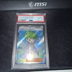 2025 POKEMON MEG EN-MEGA EVOLUTION ULTRA RARE #176 WALLY'S COMPASSION PSA 10 - Image 1