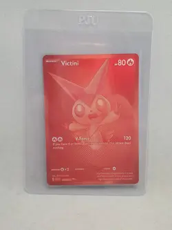 Victini Red RARE 172/086 Pokemon English White Flare BWR Chase - Image 1