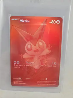 Victini Red RARE 172/086 Pokemon English White Flare BWR Chase - Image 3