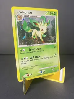 Pokemon - Leafeon Majestic Dawn Diamond & Pearl 24/100 - MP - Image 1