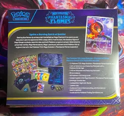 Pokemon TCG Mega Evolution Phantasmal Flames Pokemon Center ETB Factory Sealed - Image 2