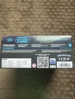 Pokemon TCG Mega Evolution Phantasmal Flames Elite Trainer Box ETB New & Sealed - Image 3