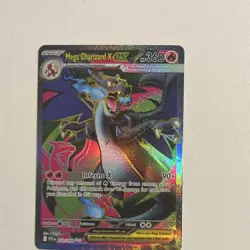 Pokemon Mega Charizard X EX 109/094 Phantasmal Flames Ultra Rare Full Art Holo - Image 1