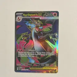 Pokemon Mega Charizard X EX 109/094 Phantasmal Flames Ultra Rare Full Art Holo - Image 2