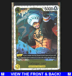 Trafalgar Law 2025 One Piece The Best Vol. 2 PRB 02 White Border Holo Promo P 08 - Image 1