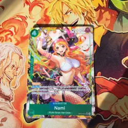 1x Nami OP14-031 SR Alt Art The Azure Sea’s Seven English NM One Piece TCG! - Image 4
