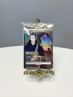 Union Arena Winner Card Suguru Geto JJK-3-07 Red Jujutsu Kaisen - English - Image 1