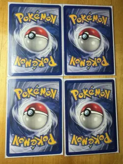 Pokemon 1st Edition Shadowless Base Set Card Lot - 4 Cards Total NM-/LP+ - Image 2