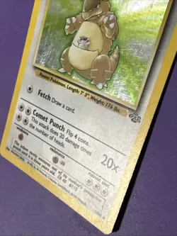 KANGASKHAN 5/64 Holo Rare Unlimited Jungle Set Pokemon Card - Image 3