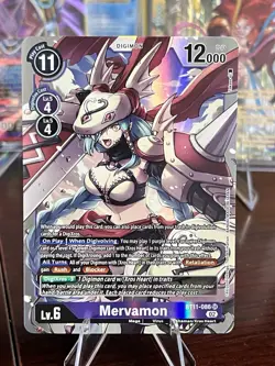 Digimon Card Game Mervamon BT11-086 SR - Purple - Near Mint - Image 1