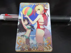 FGO Fate Grand Order Arcade Card Craft Essence Nero Claudius Ishtar FOIL - Image 1