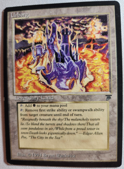 MTG - 1994 - Legends - Urborg - Light Play - Image 1