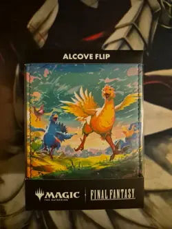 MTG Final Fantasy Chocobo Bundle Art Alcove Flip 100 Commander Deck Box new - Image 1