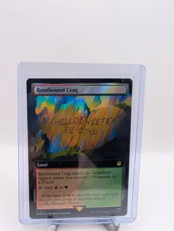 Rootbound Crag (Extended Art) - Universes Beyond: Doctor Who Foil - Image 1