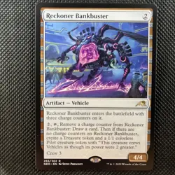 Reckoner Bankbuster 255 Rare Kamigawa: Neon Dynasty NEO MTG - Image 1