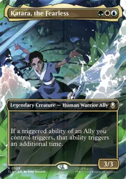 Katara, the Fearless SHOWCASE Avatar: The Last Airbender Magic MTG NM - Image 1