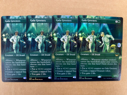 MTG 4x FOIL Gala Greeters 450 Box Topper PROMO Streets of Magic Gathering x4 NM - Image 1