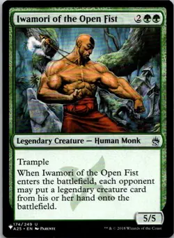 Iwamori of the Open Fist The List MTG NM - Image 1