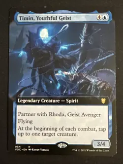 1x Timin, Youthful Geist (54) Innistrad Crimson Vow Commander LP MTG Magic x1 - Image 1