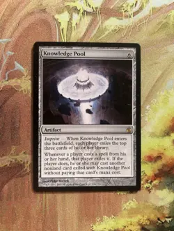 Knowledge Pool - NM MTG - Mirrodin Beseiged - Image 1