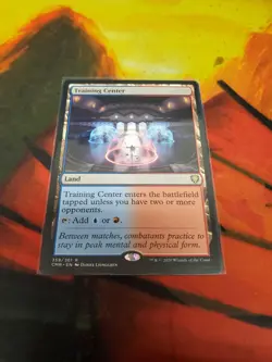 1x Training Center Magic The Gathering Rare Land - Image 1
