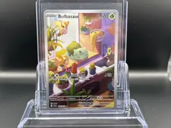 Pokemon TCG: Bulbasaur 143/142 - SV: Stellar Crown - Illustration Rare NM - Image 1