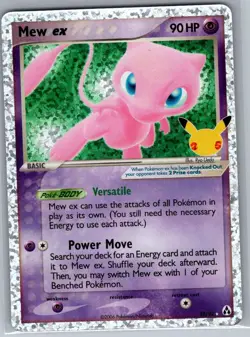 Mew ex 88/92 Celebrations: Classic Collection - Pokemon Card - NM - Image 1