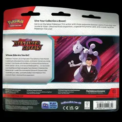 Pokemon TCG: Destined Rivals 3 Pack Blister (Factory Sealed) - Image 2