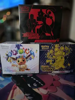 Pokemon TCG Scarlet and Violet Era Lot of 3 ETB Factory Sealed Read Description - Image 1