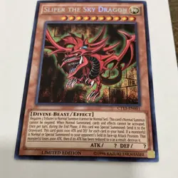 Yu-Gi-Oh! Slifer the Sky Dragon CT13-EN001 Holo Limited Edition - Image 1