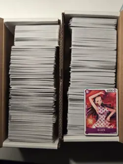 One Piece TCG - 1100 C/UC Cards Japanese Mix Bulk Lot EB03/OP07/OP09/OP01/OP04 - Image 1