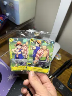 One Piece TCG - Zoro & Luffy Learn Together Deck Set - Set Sail Event Sealed - Image 1