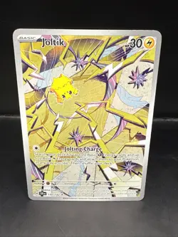 Pokemon Card Joltik 150/142 Stellar Crown Illustration Rare Near Mint - Image 1