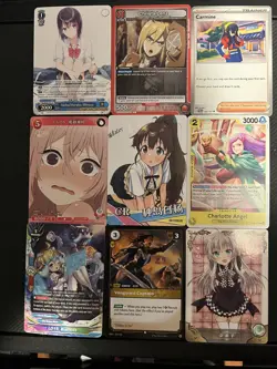 Variety of Girl and Waifu Cards Pokemon One Piece League of Legends and More - Image 1