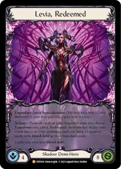 Flesh and Blood FAB Levia, Redeemed / Blasmophet, Levia Consumed NM 1st Edition - Image 1