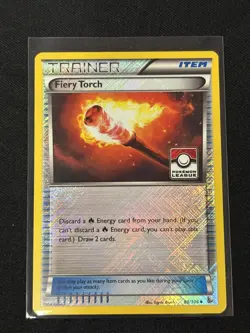 Fiery Torch 89/106 Reverse Holo League & Championship Cards Pokemon Card - Image 1