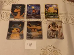 6Pokemon x Van Gogh Black Star Promo ACG Art Card - Image 1