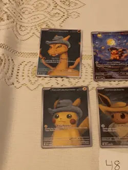 6Pokemon x Van Gogh Black Star Promo ACG Art Card - Image 2
