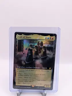 Cult of Skaro (Extended Art) Universes Beyond: Doctor Who Foil - Image 1