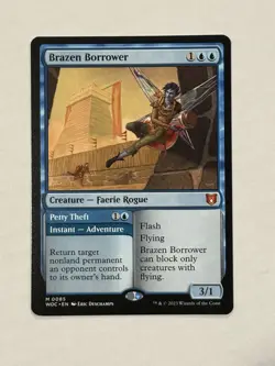 Brazen Borrower Commander: Wilds of Eldraine Regular NM - Image 1