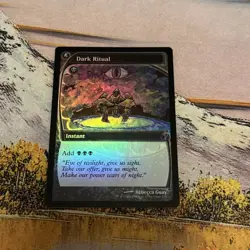 MTG Mystery Booster 2 DARK RITUAL Foil NM - Image 1
