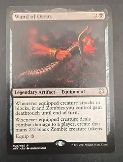 Wand of Orcus Commander: Adventures in the Forgotten Realms MTG Regular NM - Image 1
