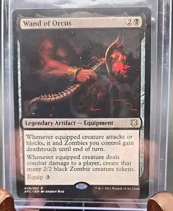 Wand of Orcus Commander: Adventures in the Forgotten Realms MTG Regular NM - Image 3